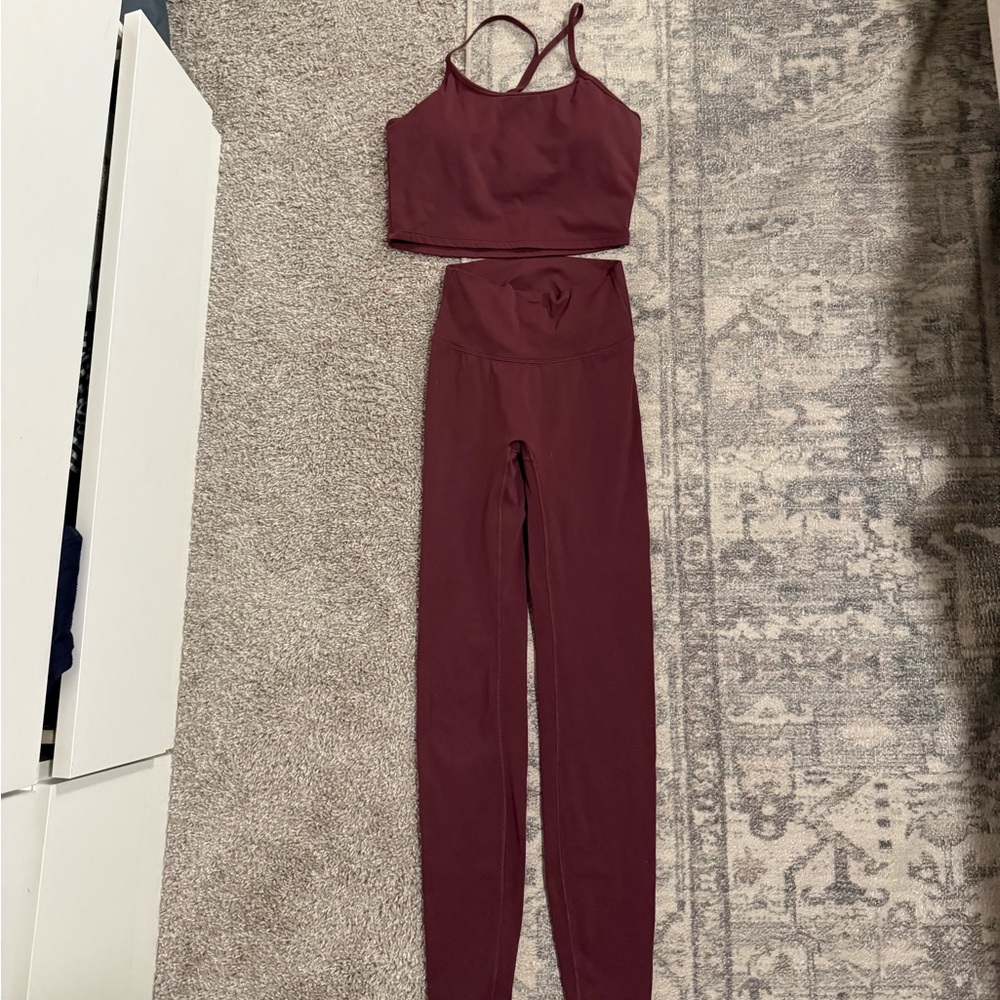 Paragon workout Set - leggings and sports bra tank